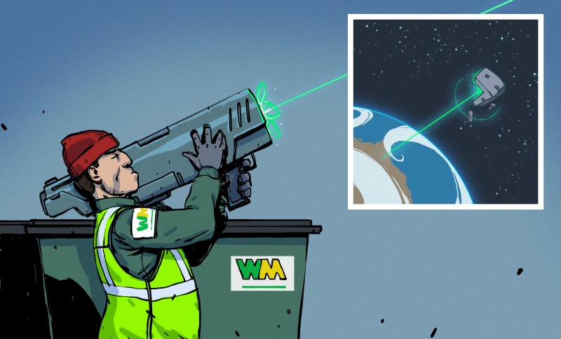 Getting Rid Of All The Space Junk In Earth's Backyard | Hackaday