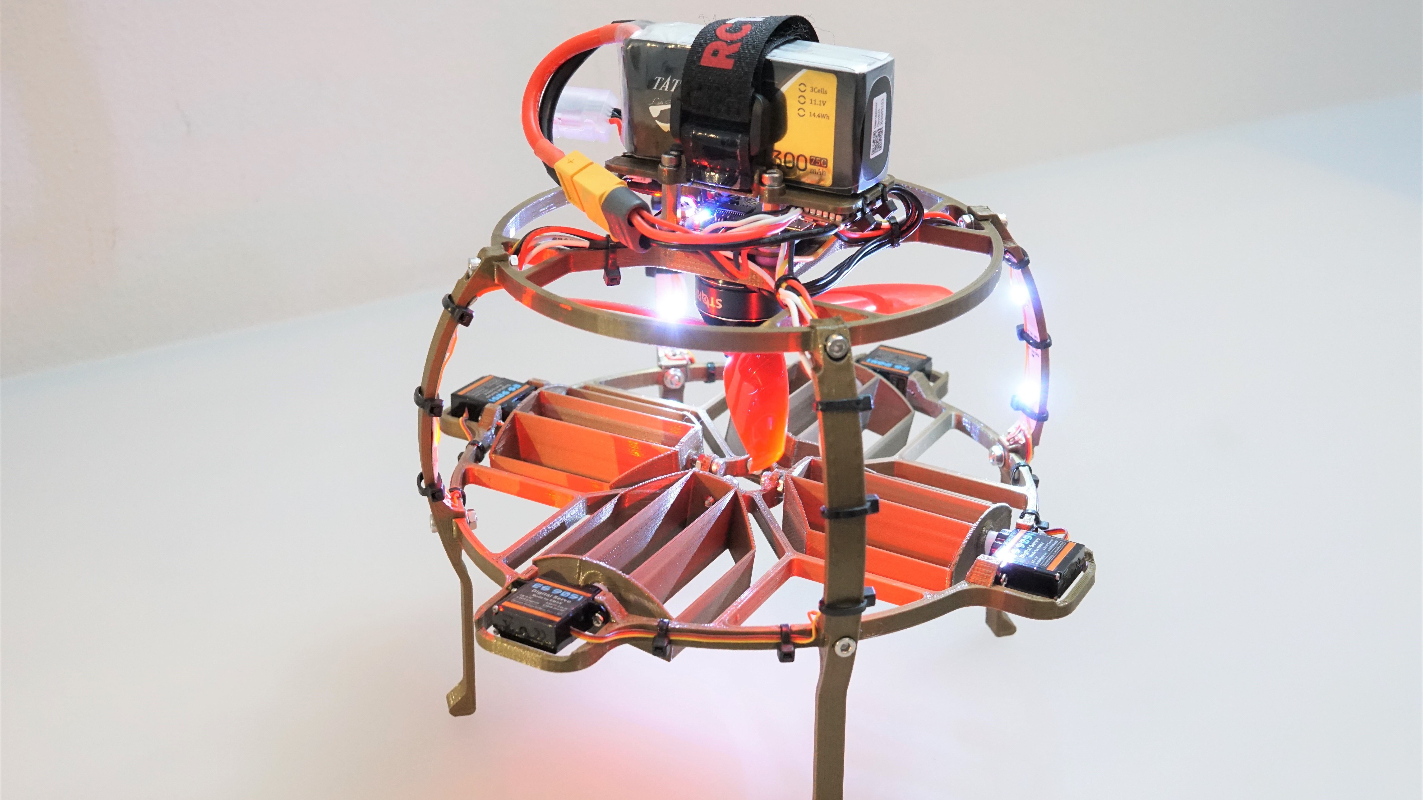illoyalitet Sygeplejeskole Skæbne Flies Like A Quadcopter, But This Drone Design Has Only One Propeller |  Hackaday