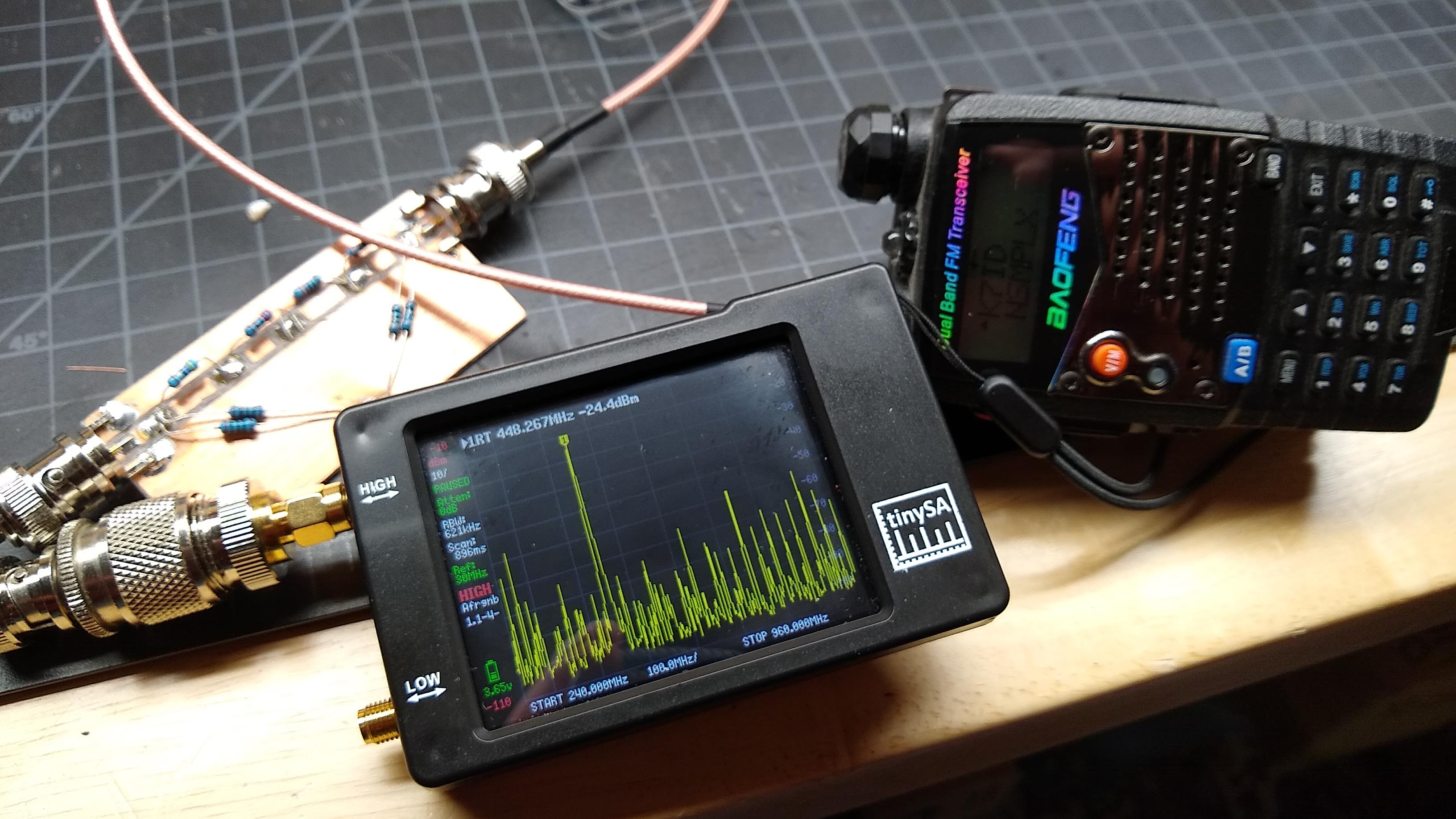 Product Review: The TinySA, A Shirt-Pocket Sized Spectrum Analyzer