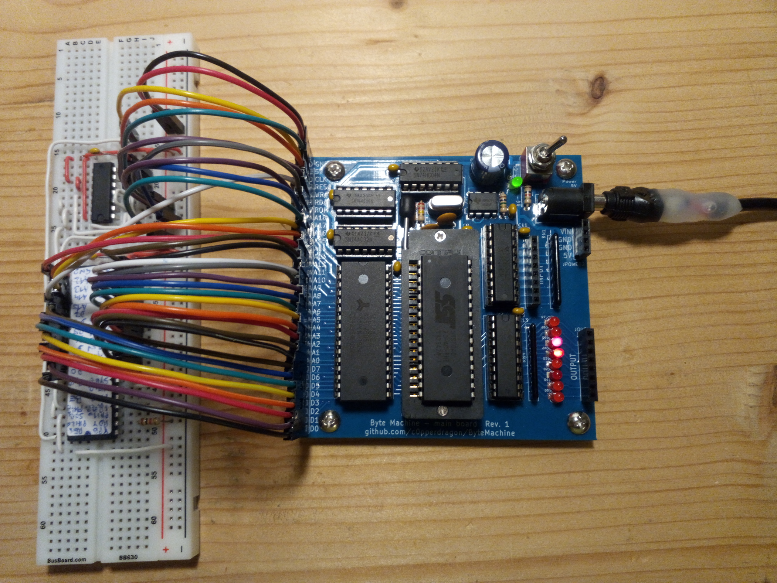 Processor On Breadboard