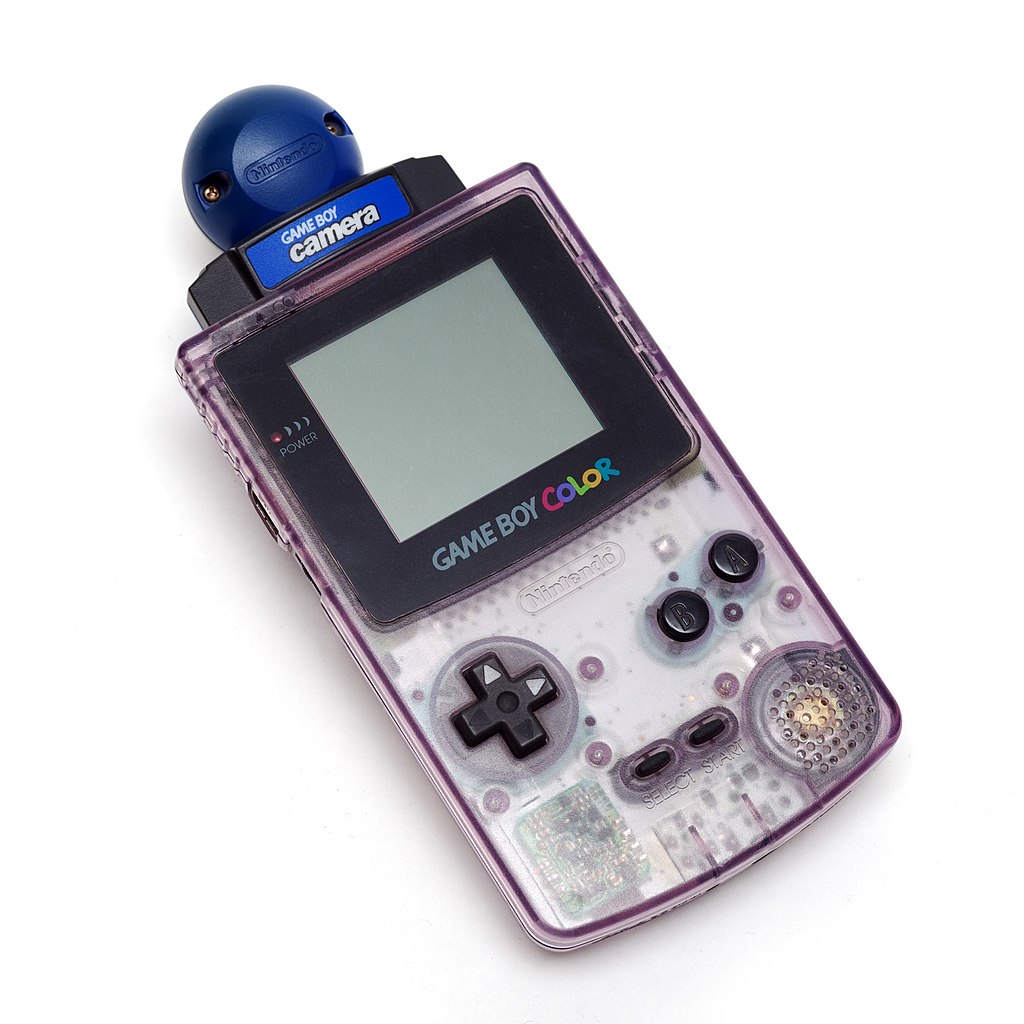 The Atomic Purple Game Boy Color / gif :: game boy :: consoles