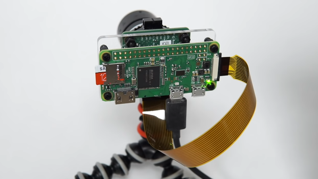 USB Webcams Stock? Make One With A Raspberry Pi And Camera Module |