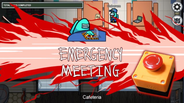 Among Us Emergency Meeting Button Becomes Reality