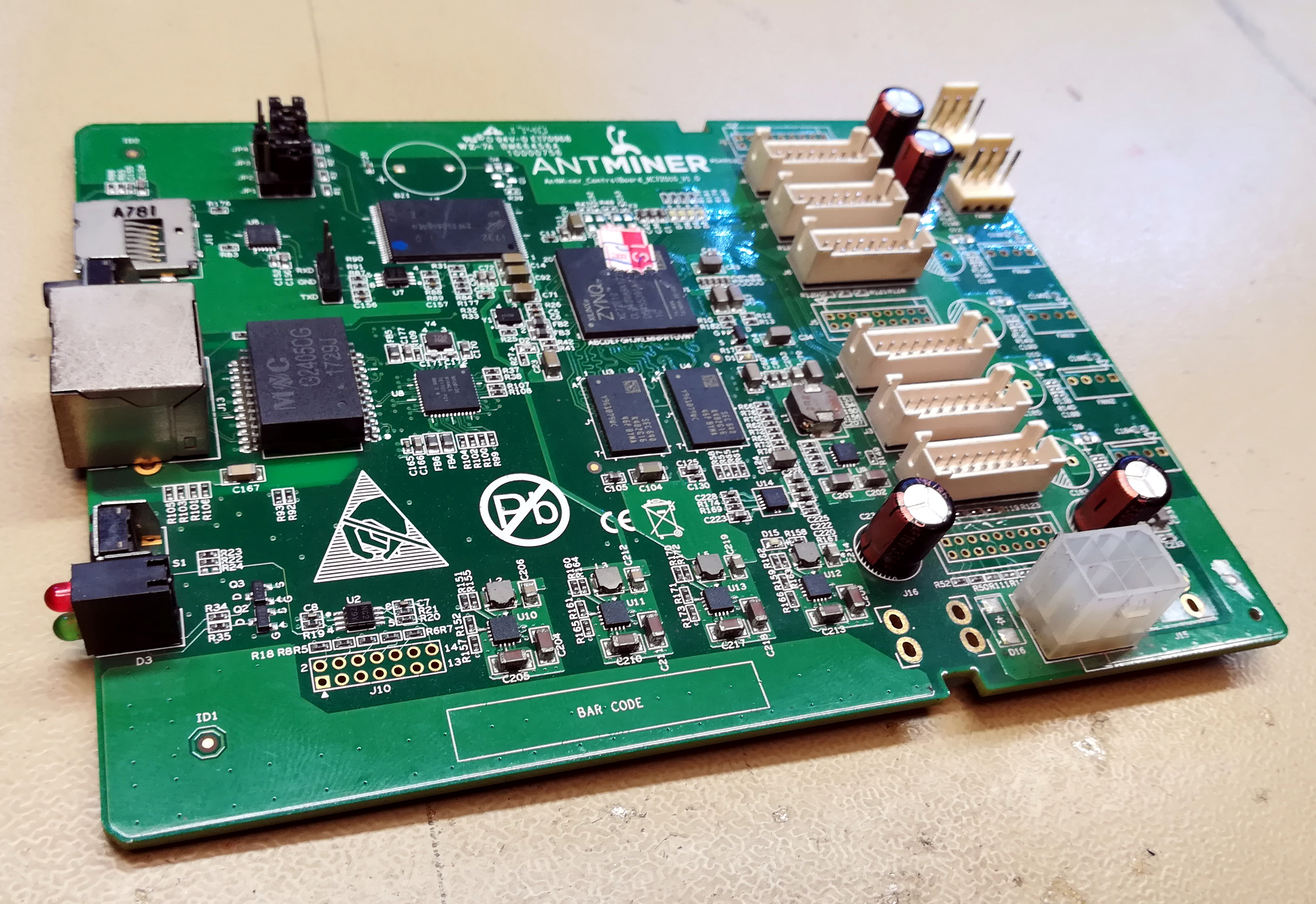 A Xilinx Zynq Linux Fpga Board For Under 20 The Windfall Of Decommissioned Crypto Mining Hackaday