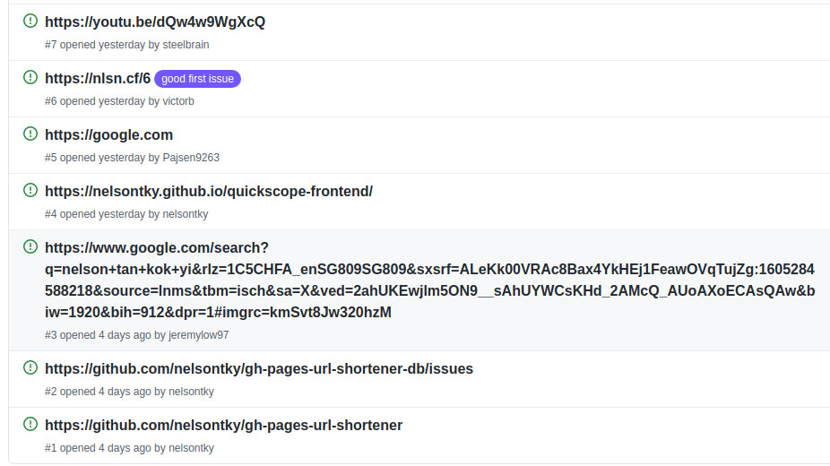 Turning GitHub Into A URL Shortening Service