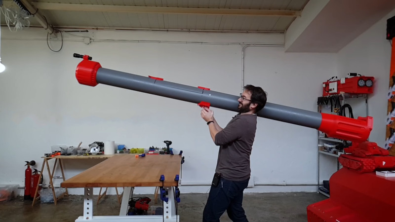 I filmed my large bazookas