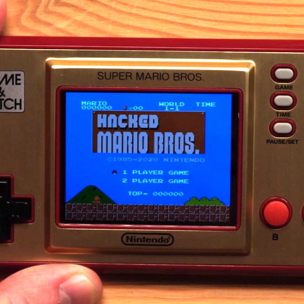 Exploring The New Super Mario Game Watch Hackaday