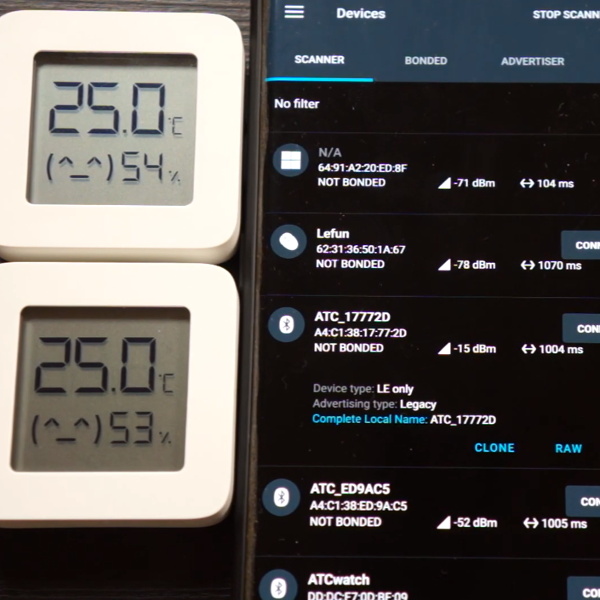 Custom Firmware For Cheap Bluetooth Thermometers