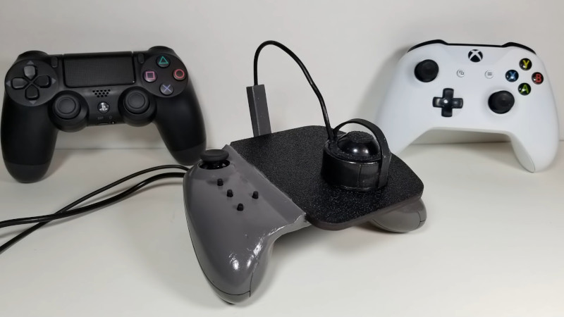 trog lening Om te mediteren Mouse-Controller Hybrid Aims To Dominate In First-Person Shooters | Hackaday