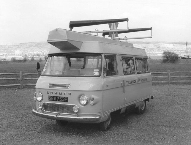 bbc tv detector van