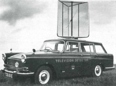 bbc tv detector van