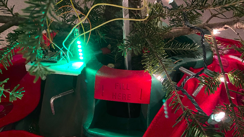 The Internet Of Christmas Tree Watering | Hackaday