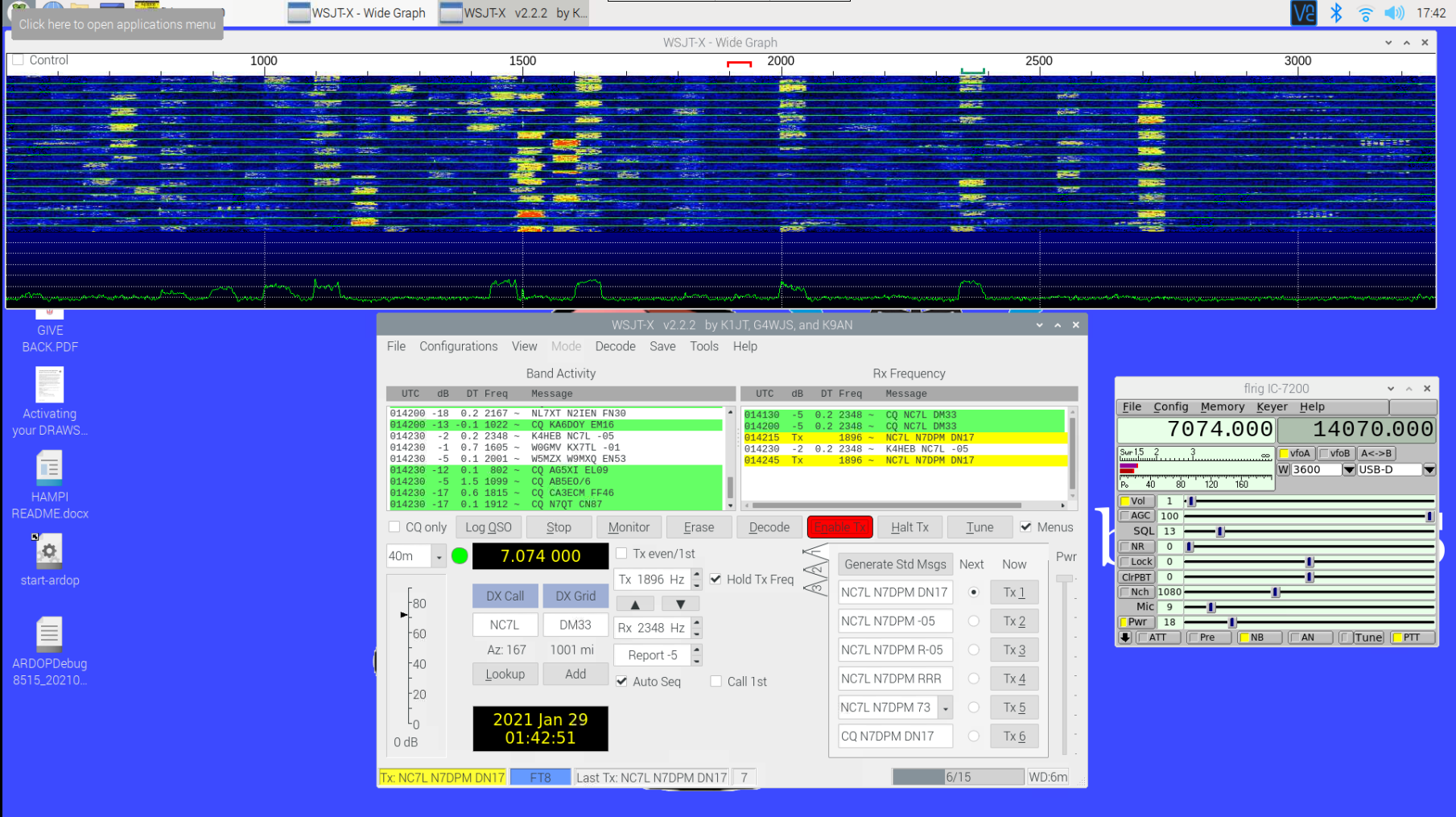 wsjt-x ham radio deluxe