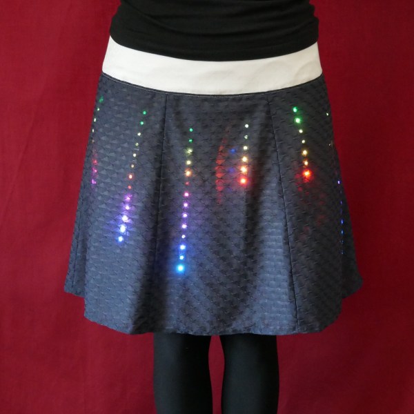 Beautiful And RGB Skirt To Movement | Hackaday