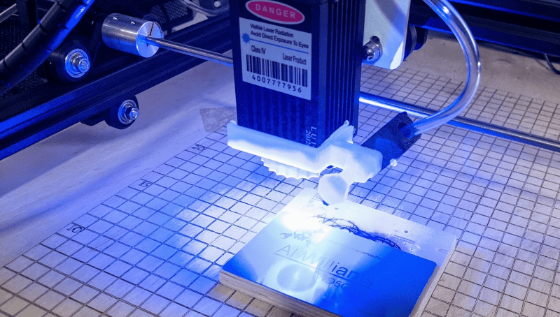 Hacking The Ortur Laser With Spoil Board Z Height And Air Assist Hackaday