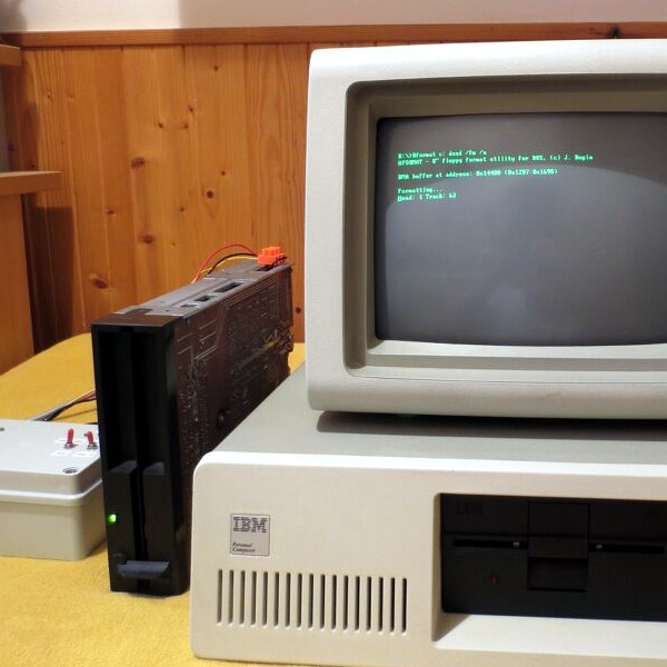 An Ancient 8 Inch Floppy, With A PC | Hackaday