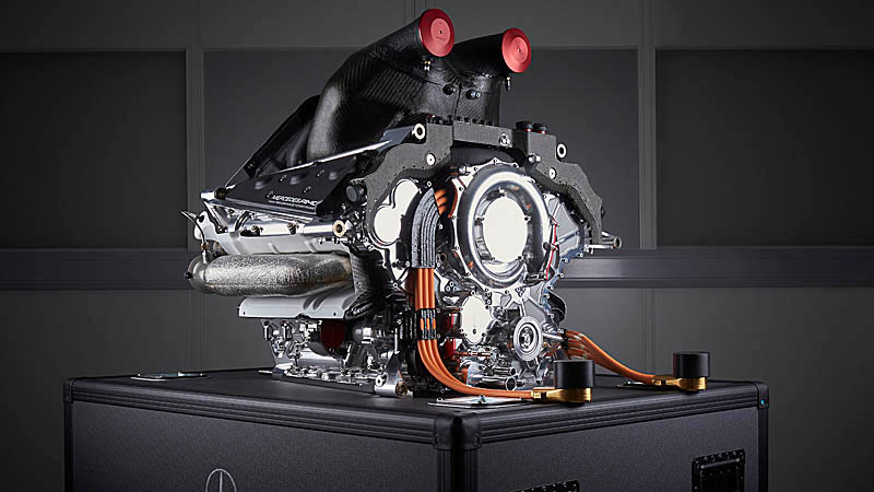 Mercedes F1 2022 Engine