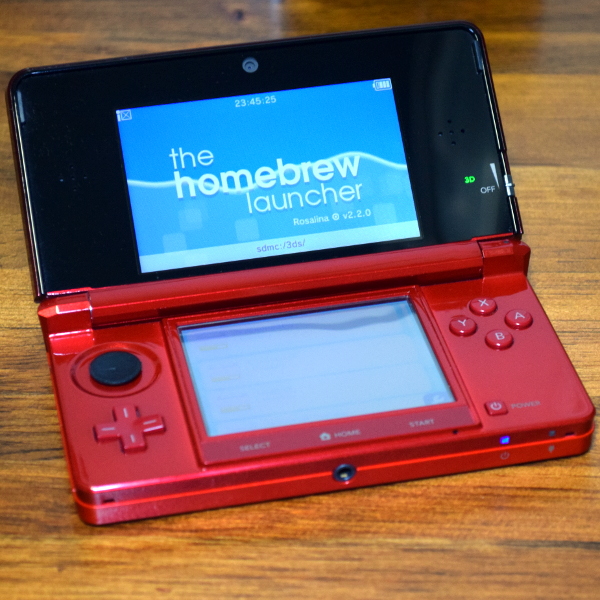 ds games on 3ds homebrew