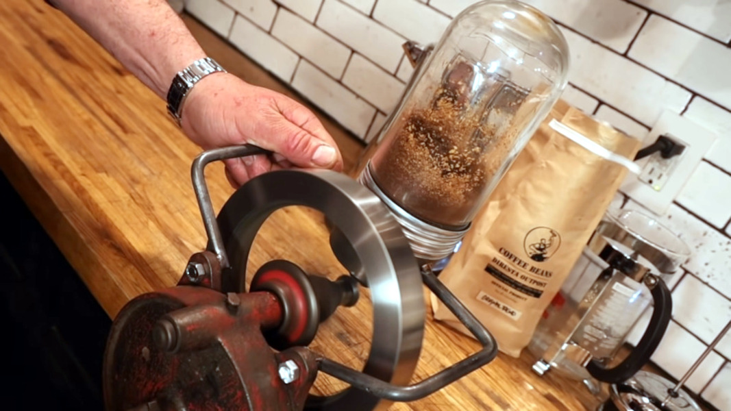Vintage Style Manual Coffee Grinder Wooden Household Coffee Bean Mill  Grinding Ferris Wheel Design Hand Coffee Maker Machine - AliExpress