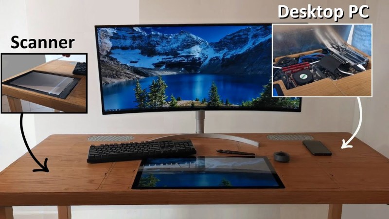 How do I hide/obscure the back of a large computer monitor?