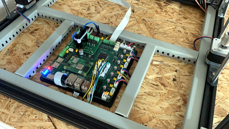 Ægte Tilbagekaldelse loop 3D Printer Control Board Packs A Raspberry Pi Compute Module 4 | Hackaday