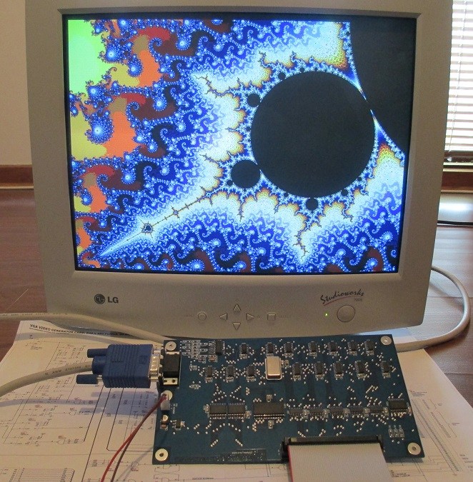VGA Graphics Card In 74xx Logic | Hackaday