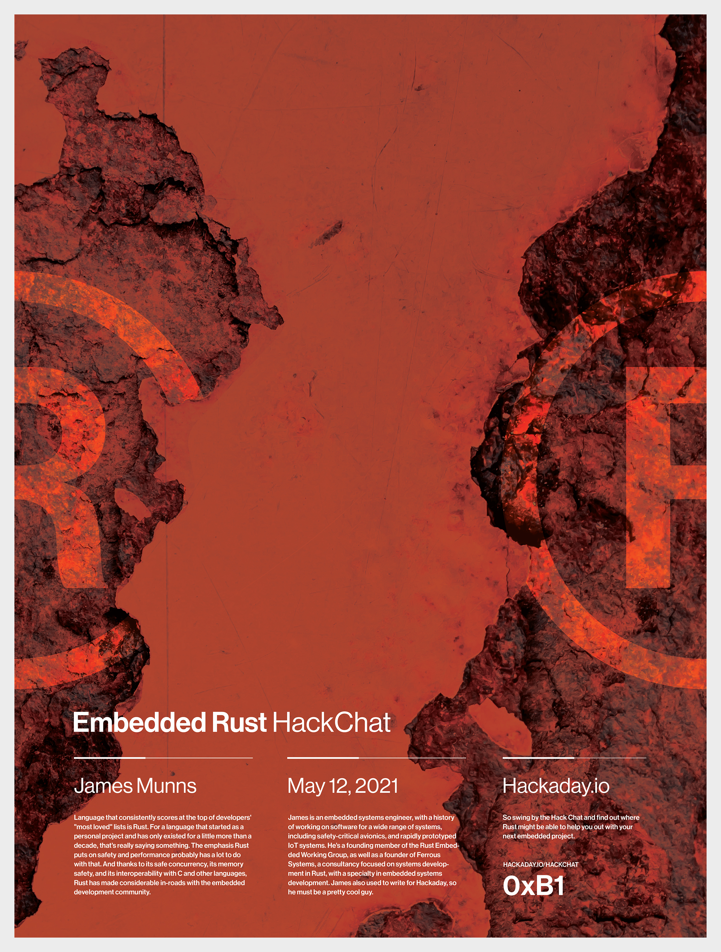 Embedded Rust Hack Chat Hackaday