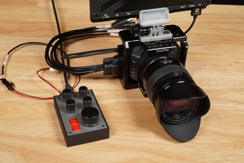 Nu al scheren Reis Adding Remote Controls To A Blackmagic Studio Camera Without Breaking The  Bank | Hackaday