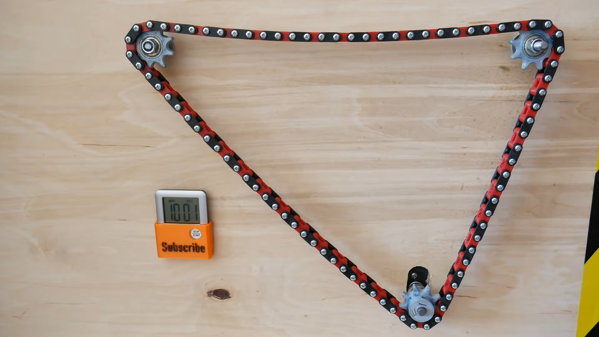 Putting 3D Printed Chain Through Its Paces - Chainprint800
