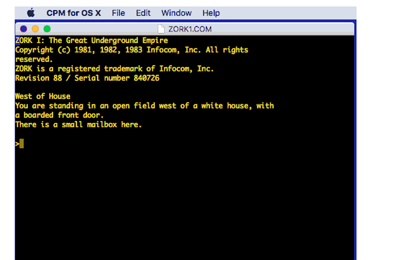 wordstar emulator mac
