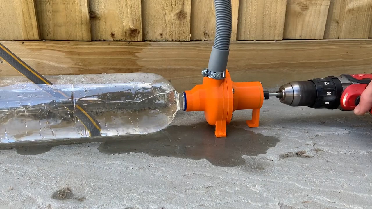 Glat Gør gulvet rent I mængde 3D Printing A Centrifugal Water Pump | Hackaday