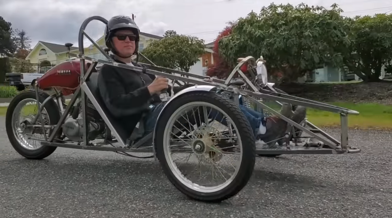 Scratch Built Tricycle Maximizes Fuel Efficiency | Hackaday