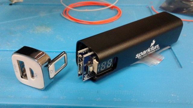 USB Power Bank's Auto-Off Becomes Useful Feature In Garage Door