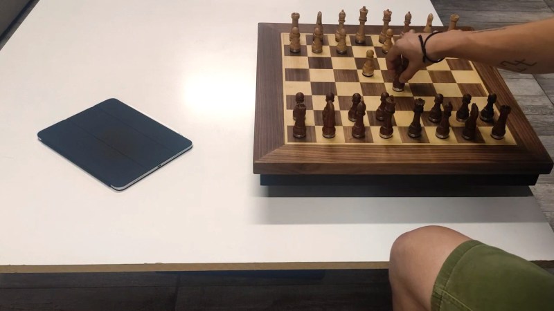 Arduino on X: PHANTOM is an automated chessboard that brings online chess  to the real world:   / X