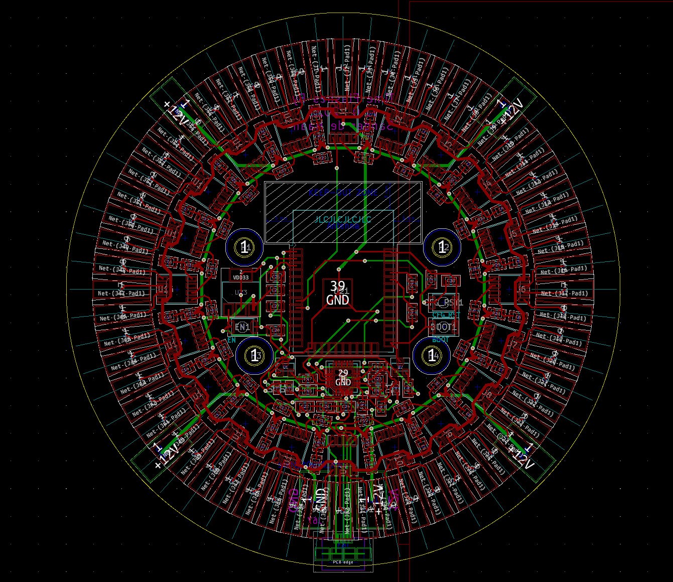 A Custom Clock With LED Filament Hands | Hackaday