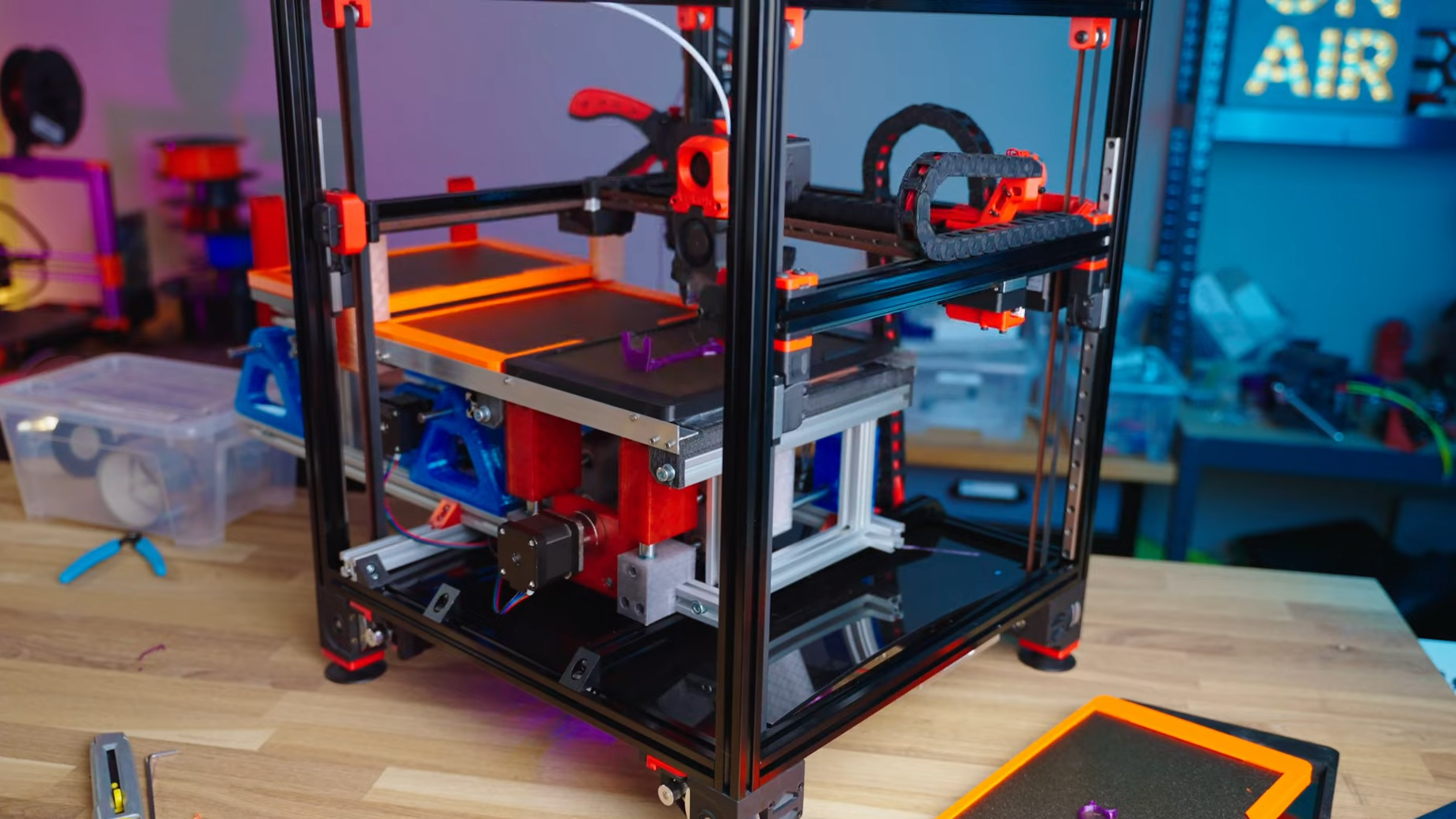 Geege 3D Printers Bed, Double-Sided Spring Steel Magnetic PEI