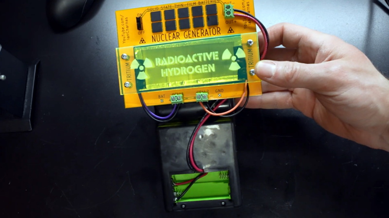 Tetris Handheld Powered By Cell, Eventually | Hackaday