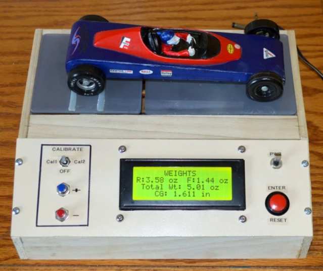 Pinewood Derby Scale with Precise 0.005 Ounce Readability