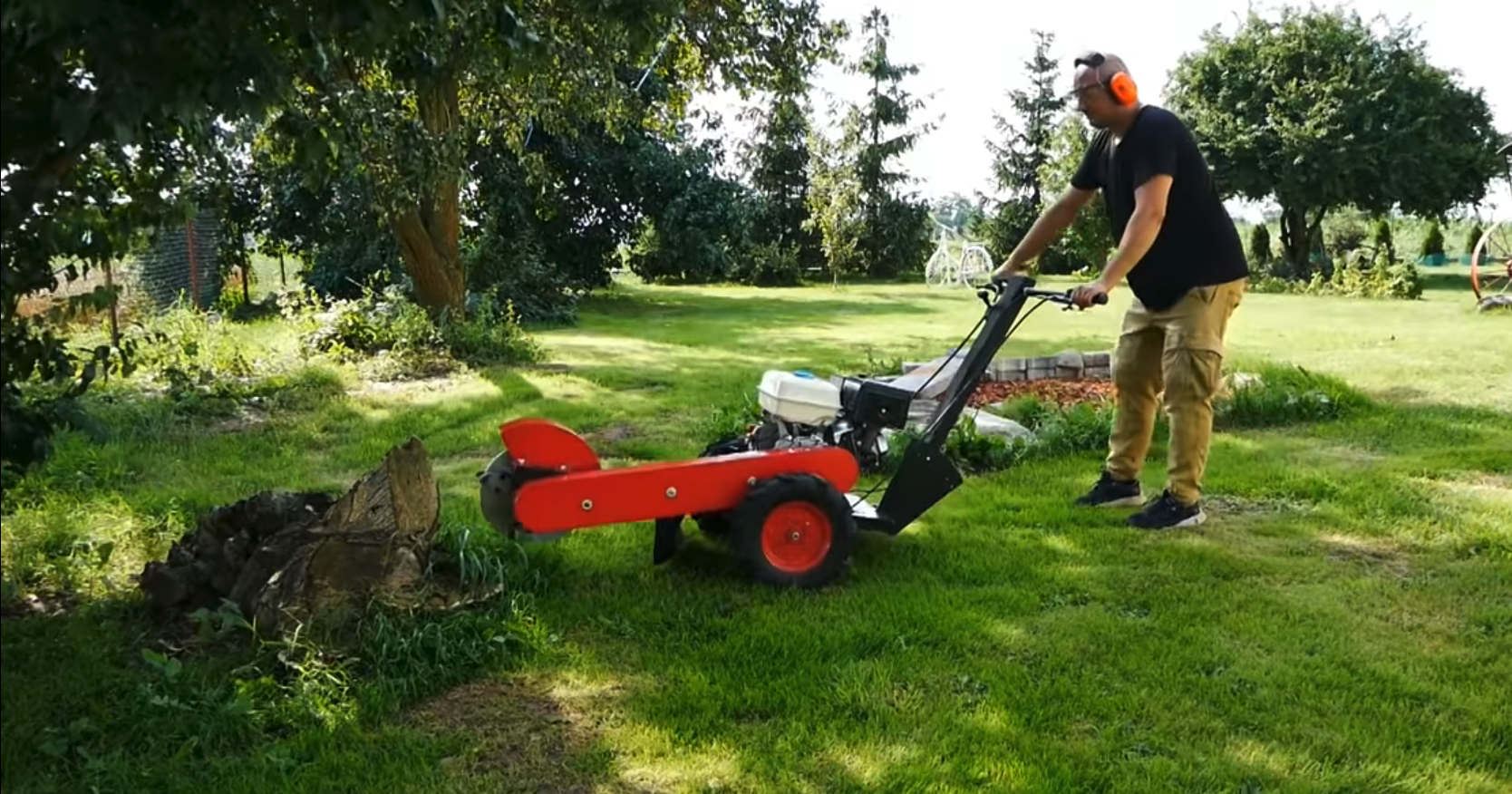 Building A Stump Grinder From The Ground Up Hackaday