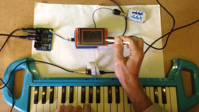 Touchscreen Makes For A Neat Wavetable Synth | Hackaday