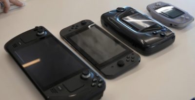 Steam Deck Switch Game Gear GameBoy Advance Stack