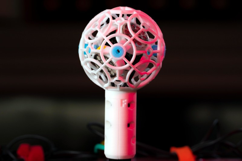A 3D-printed DIY ambisonic microphone