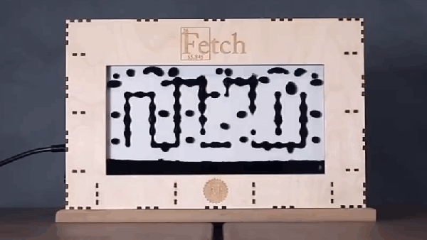 Fetch ferrofluid display