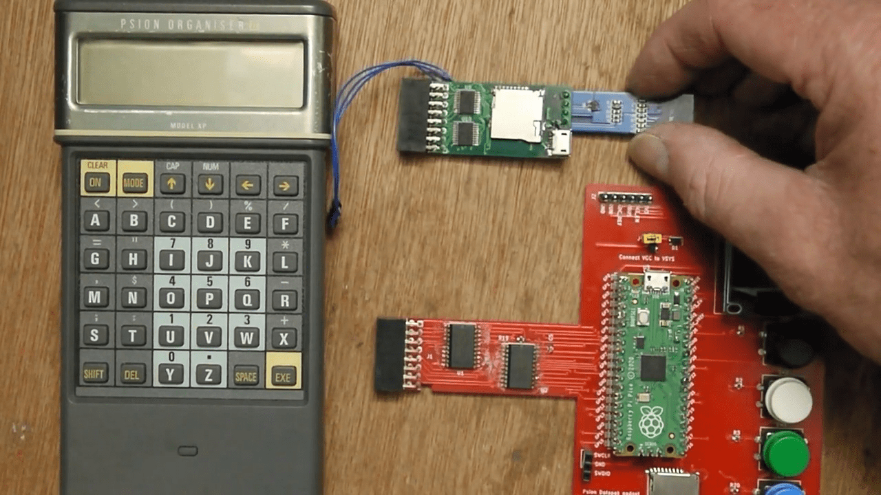 Proto-PDA Regains Its Memory with the Help of a Raspberry Pi Pico