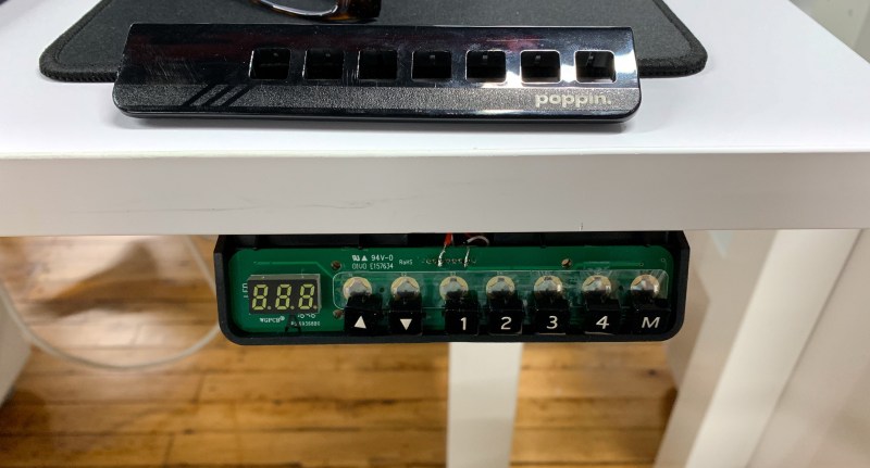 Desk Display Module Raspberry Raspberry Pi Powered Standing Desk Rises To New Heights | Hackaday