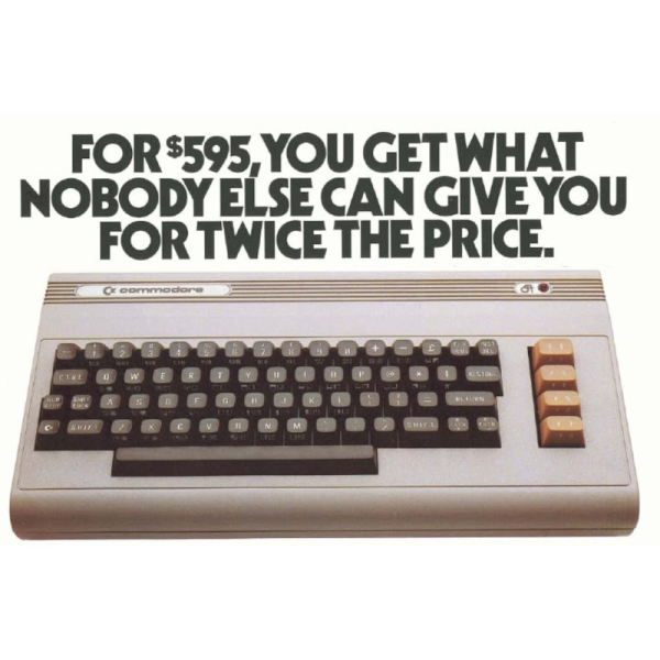 Original Commodore 64 ad