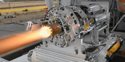 Image of detonation engine firing