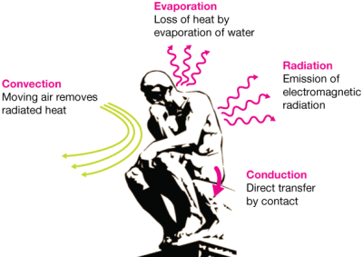 Four major methods of heat transfer.