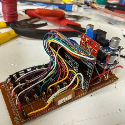 VFD Clock Wiring is almost as stunning as the clock itself