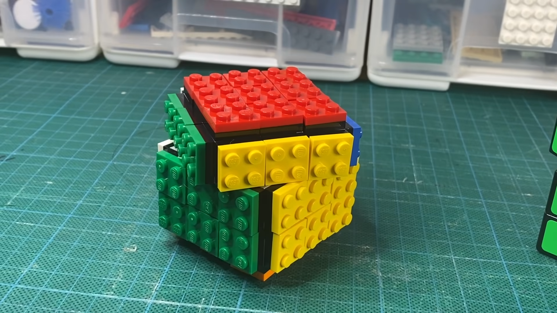 Legitimationsoplysninger benzin Maleri You Can Build A Lego Rubik's Cube | Hackaday